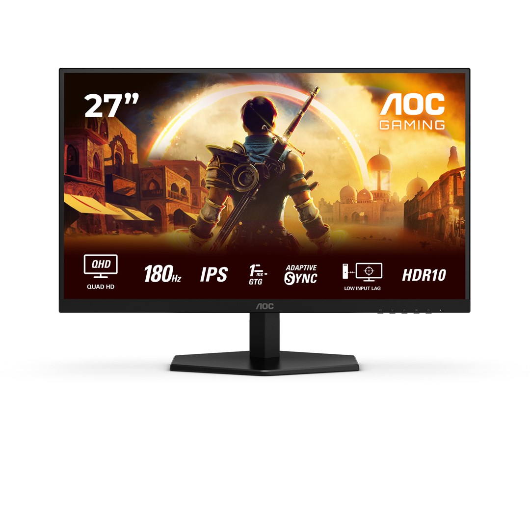AOC G4 Q27G42XE computer monitor 68.6 cm (27") 2560 x 1440 pixels Quad HD Black, Red AOC G4 Q27G42XE computer monitor 68.6 cm (27") 2560 x 1440 pixels Quad HD Black, Red