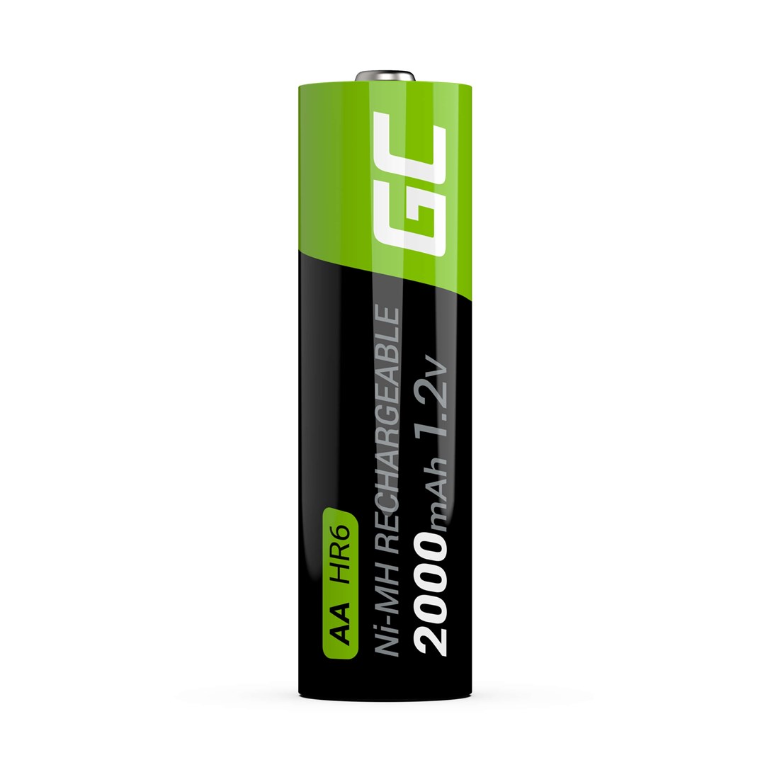 Green Cell GR06 household battery Rechargeable battery AA Nickel-Metal Hydride (NiMH) Green Cell GR06 household battery Rechargeable battery AA Nickel-Metal Hydride (NiMH)
