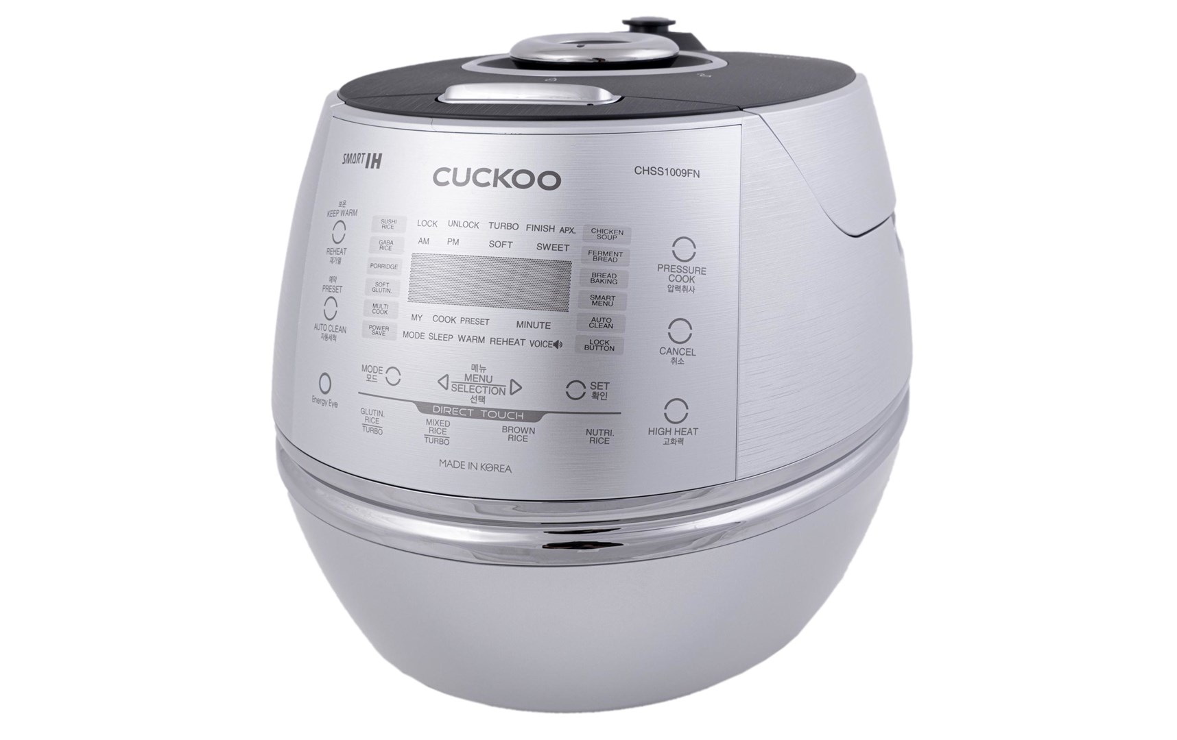 Cuckoo SLS-ART-0000070 rice cooker 1.8 L 1445 W Metallic Cuckoo SLS-ART-0000070 rice cooker 1.8 L 1445 W Metallic