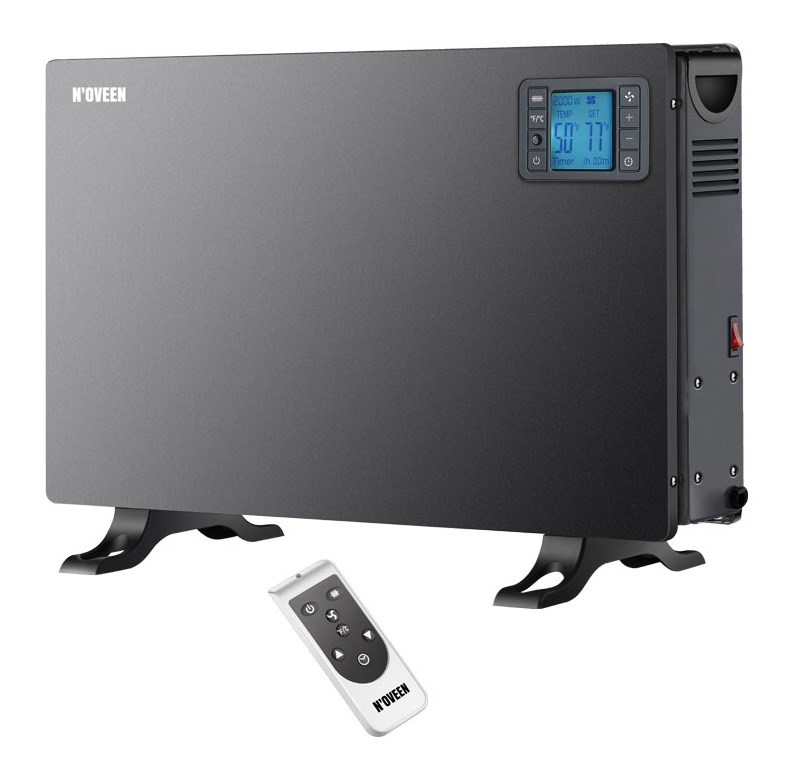 CONVECTOR HEATER NOVEEN CH7100 LCD SMART BLACK CONVECTOR HEATER NOVEEN CH7100 LCD SMART BLACK