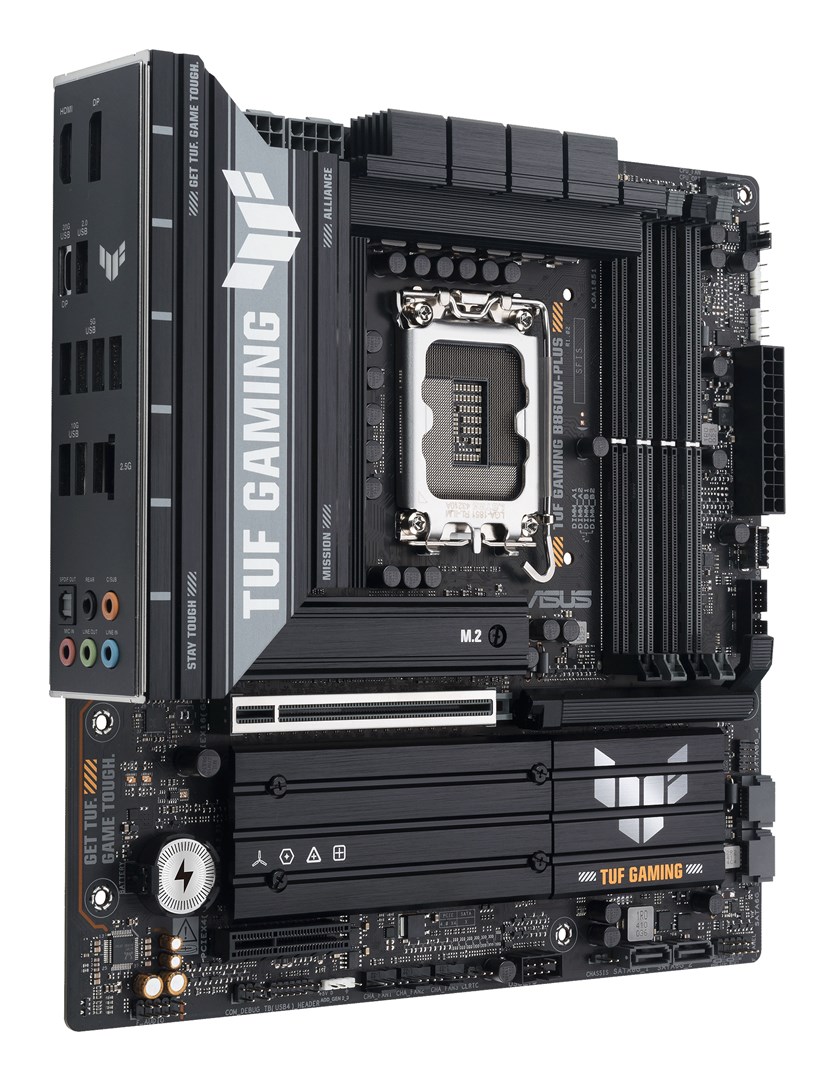 ASUS TUF GAMING B860M-PLUS Intel B860 LGA 1851 (Socket V1) micro ATX ASUS TUF GAMING B860M-PLUS Intel B860 LGA 1851 (Socket V1) micro ATX