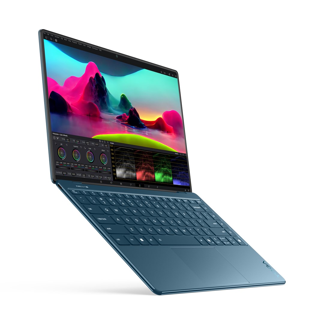 Lenovo Yoga Slim 9 14ILL10 Intel Core Ultra 7 258V Laptop 35.6 cm (14") Touchscreen WQUXGA 32 GB LPDDR5x-SDRAM 1 TB SSD Wi-Fi 7 (802.11be) Windows 11 Home Teal Lenovo Yoga Slim 9 14ILL10 Intel Core Ultra 7 258V Laptop 35.6 cm (14") Touchscreen WQUXGA 32 GB LPDDR5x-SDRAM 1 TB SSD Wi-Fi 7 (802.11be) Windows 11 Home Teal