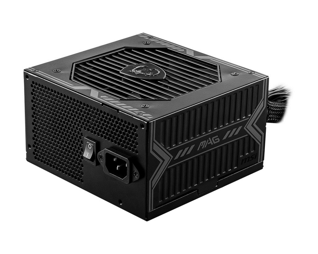 MSI MAG A750BN PCIE5 power supply unit 750 W 24-pin ATX ATX Black MSI MAG A750BN PCIE5 power supply unit 750 W 24-pin ATX ATX Black