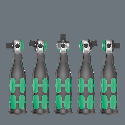Wera 05004280001 ratchet wrench 13 pc(s) Black, Green Wera 05004280001 ratchet wrench 13 pc(s) Black, Green