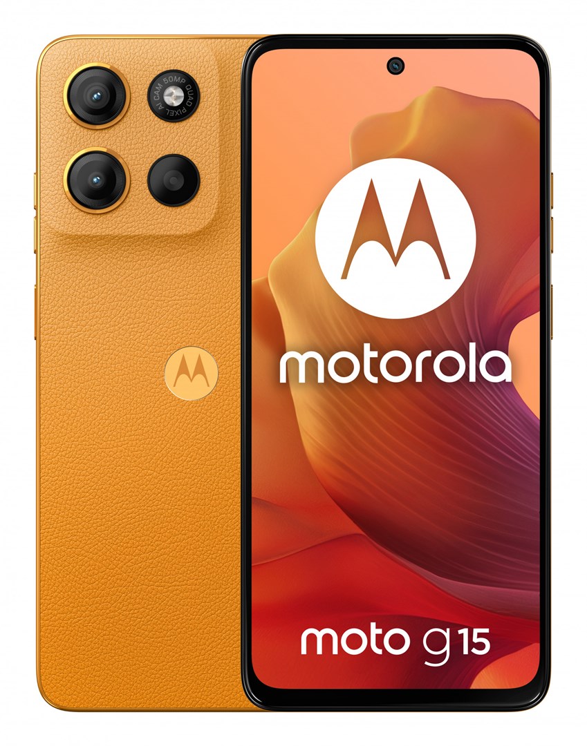Motorola moto g15 17.1 cm (6.72") Dual SIM Android 15 4G USB Type-C 8 GB 128 GB 5200 mAh Orange Motorola moto g15 17.1 cm (6.72") Dual SIM Android 15 4G USB Type-C 8 GB 128 GB 5200 mAh Orange