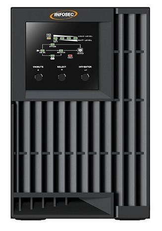 Infosec E4 Value 1000 uninterruptible power supply (UPS) Double-conversion (Online) 1 kVA 3 AC outlet(s) Infosec E4 Value 1000 uninterruptible power supply (UPS) Double-conversion (Online) 1 kVA 3 AC outlet(s)