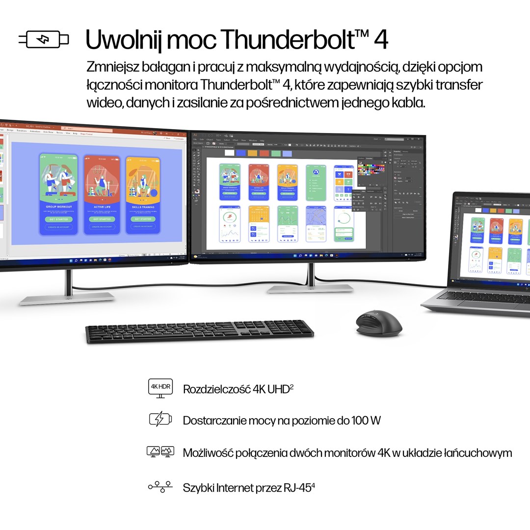 HP Series 7 Pro 31.5 inch 4K Thunderbolt 4 Monitor - 732pk HP Series 7 Pro 31.5 inch 4K Thunderbolt 4 Monitor - 732pk