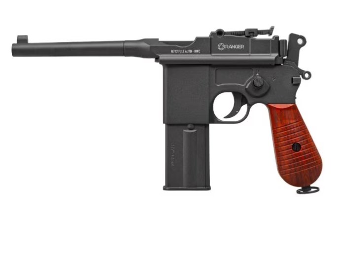 Air rifle pistol Ranger M712 BROOMHANDLE Full Auto Blowback K.4,5 BBS 19-shots KWC Air rifle pistol Ranger M712 BROOMHANDLE Full Auto Blowback K.4,5 BBS 19-shots KWC