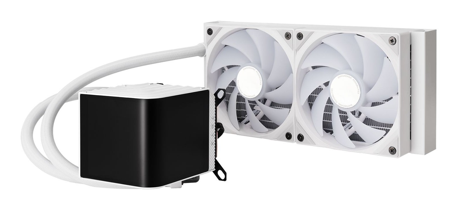 TRYX PANORAMA ARGB 240 Processor Liquid cooling kit 12 cm White 1 pc(s) TRYX PANORAMA ARGB 240 Processor Liquid cooling kit 12 cm White 1 pc(s)