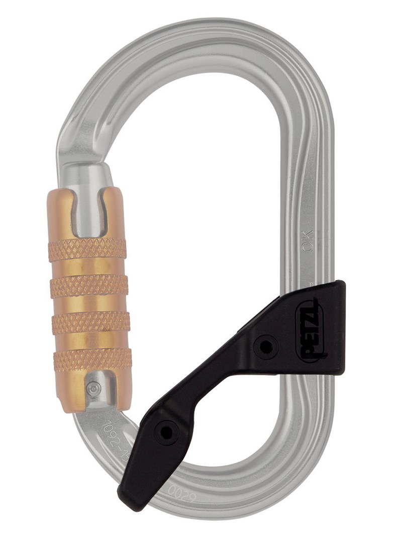 Petzl M33A TL climbing carabiner D-shaped Aluminium Grey 1 pc(s) Petzl M33A TL climbing carabiner D-shaped Aluminium Grey 1 pc(s)