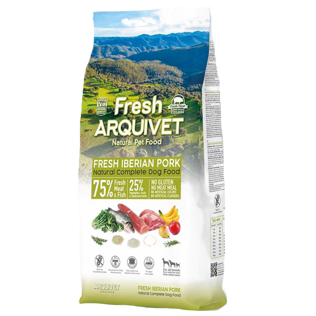 ARQUIVET Fresh Iberian Pork and fish - semi-moist dog food - 10kg ARQUIVET Fresh Iberian Pork and fish - semi-moist dog food - 10kg