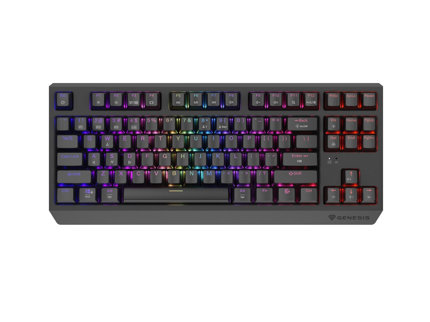 GENESIS Thor 230 TKL keyboard Gaming USB + RF Wireless + Bluetooth QWERTY Black GENESIS Thor 230 TKL keyboard Gaming USB + RF Wireless + Bluetooth QWERTY Black