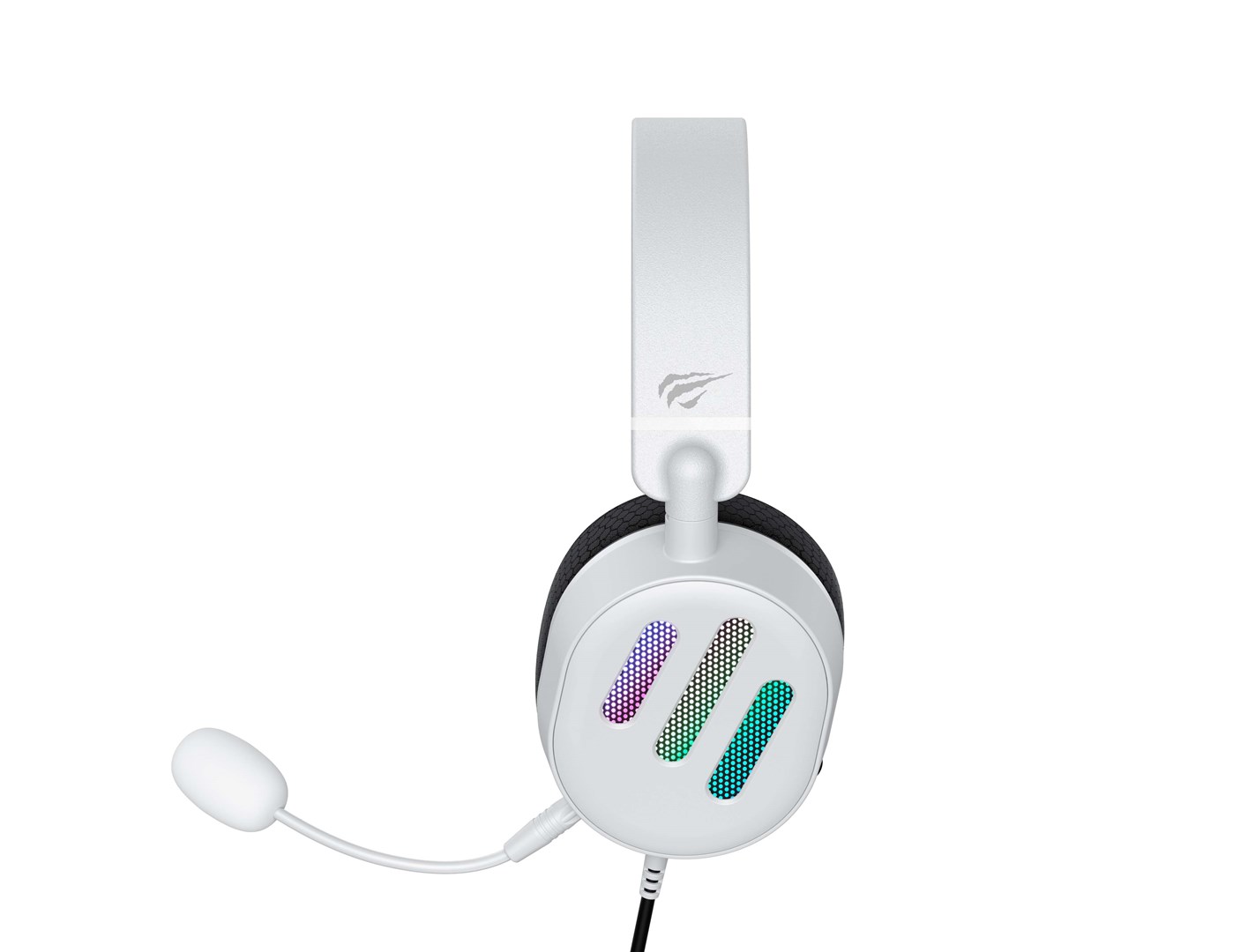 Havit H2038U - gaming headphones, black and white Havit H2038U - gaming headphones, black and white