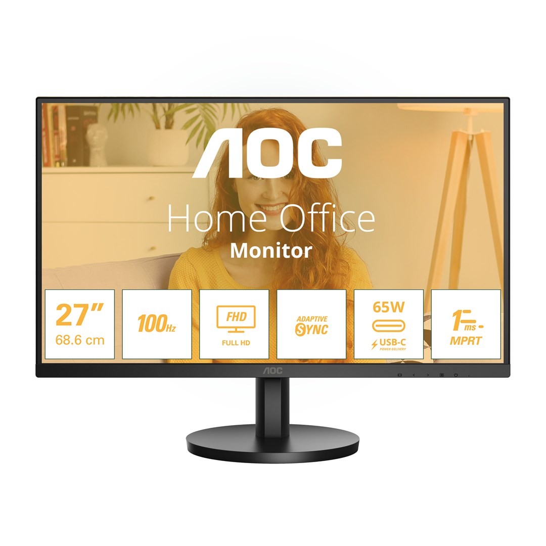AOC 27B3CA2 computer monitor 68.6 cm (27") 1920 x 1080 pixels Full HD LED Black AOC 27B3CA2 computer monitor 68.6 cm (27") 1920 x 1080 pixels Full HD LED Black