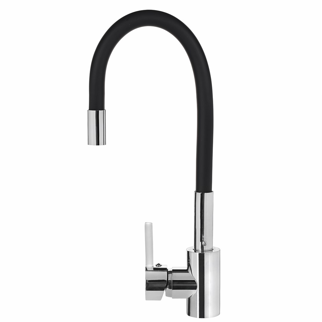 PYRAMIS 090919638 kitchen faucet Black, Chrome PYRAMIS 090919638 kitchen faucet Black, Chrome
