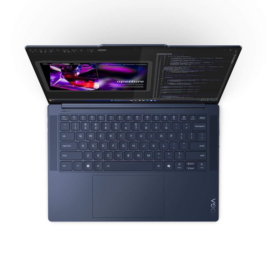 Lenovo Yoga Slim 7 14Q8X9 Copilot+ PC Qualcomm Snapdragon X1E-78-100 Laptop 36.8 cm (14.5") Touchscreen 3K 16 GB LPDDR5x-SDRAM 512 GB SSD Wi-Fi 7 (802.11be) Windows 11 Home Blue Lenovo Yoga Slim 7 14Q8X9 Copilot+ PC Qualcomm Snapdragon X1E-78-100 Laptop 36.8 cm (14.5") Touchscreen 3K 16 GB LPDDR5x-SDRAM 512 GB SSD Wi-Fi 7 (802.11be) Windows 11 Home Blue