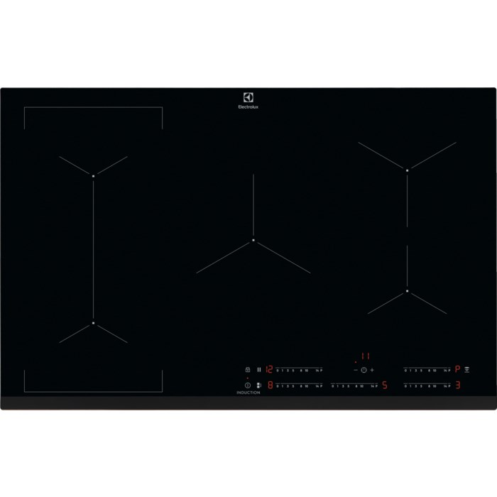 Electrolux EIV835 Black Built-in 80 cm Zone induction hob 5 zone(s) Electrolux EIV835 Black Built-in 80 cm Zone induction hob 5 zone(s)