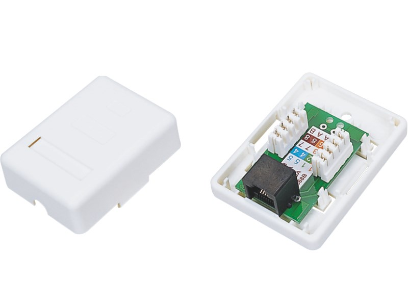 Alantec GN001 wire connector RJ45 White Alantec GN001 wire connector RJ45 White