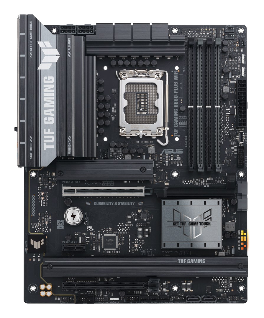 ASUS TUF GAMING B860-PLUS WIFI Intel B860 LGA 1851 (Socket V1) ATX motherboard ASUS TUF GAMING B860-PLUS WIFI Intel B860 LGA 1851 (Socket V1) ATX motherboard