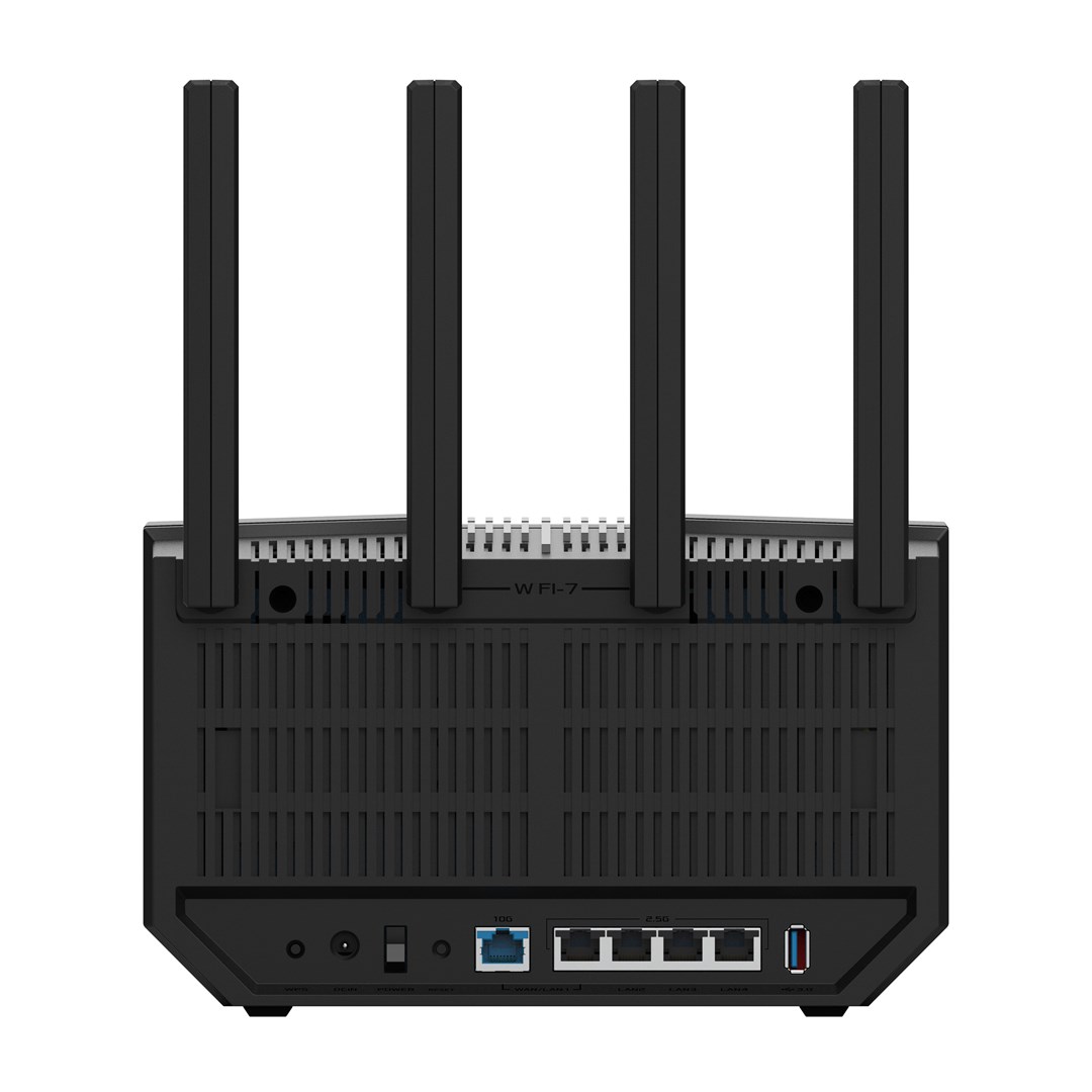 ASUS RT-BE92U wireless router 10 Gigabit Ethernet Tri-band (2.4 GHz / 5 GHz / 6 GHz) Black ASUS RT-BE92U wireless router 10 Gigabit Ethernet Tri-band (2.4 GHz / 5 GHz / 6 GHz) Black