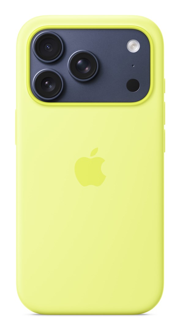 Apple iPhone 17 Pro Silicone Case with MagSafe – Neon Yellow Apple iPhone 17 Pro Silicone Case with MagSafe – Neon Yellow