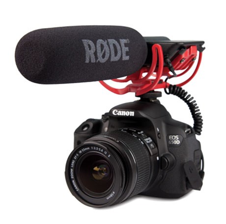 RØDE VideoMic Rycote Black Digital camera microphone RØDE VideoMic Rycote Black Digital camera microphone