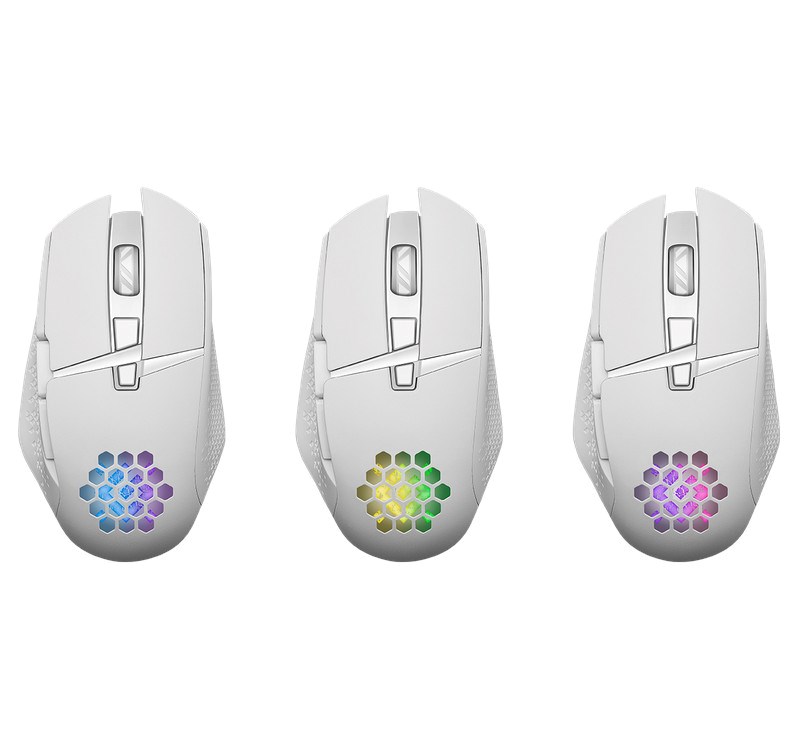 MOUSE DEFENDER GM-514 GLORY OPTIC RF RGB 3200dpi 7P WHITE MOUSE DEFENDER GM-514 GLORY OPTIC RF RGB 3200dpi 7P WHITE