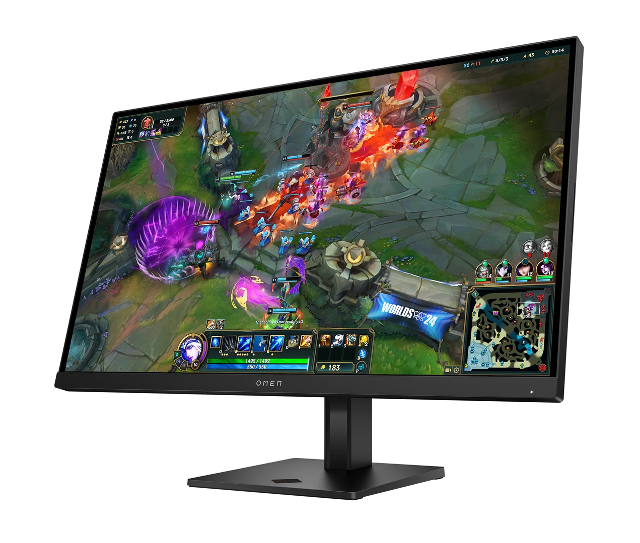 HP OMEN 27 inch QHD 280Hz Gaming Monitor - 27qs G2 HP OMEN 27 inch QHD 280Hz Gaming Monitor - 27qs G2