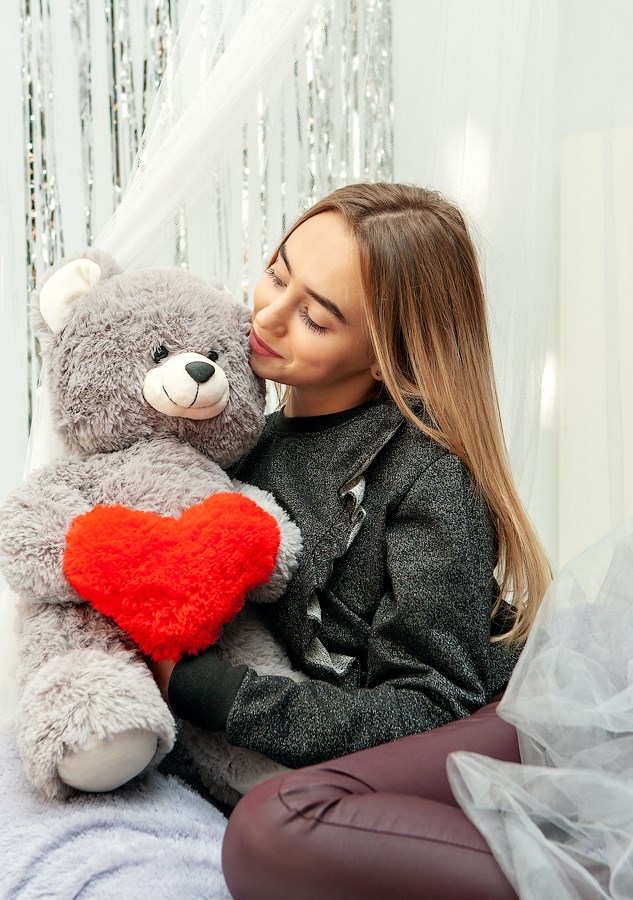 FRANK teddy bear 50 cm grey FRANK teddy bear 50 cm grey