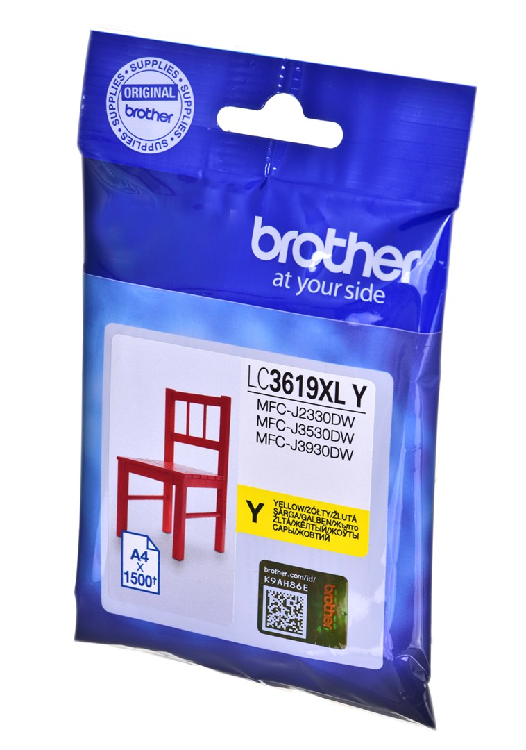 Brother LC-3619XLY ink cartridge Original Yellow 1 pc(s) Brother LC-3619XLY ink cartridge Original Yellow 1 pc(s)