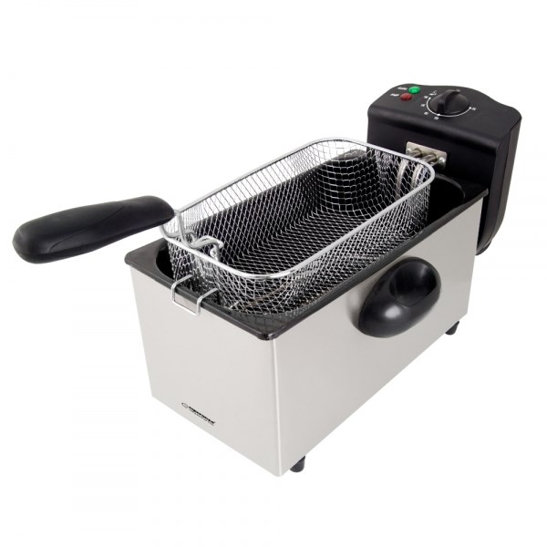 Esperanza FALAFEL Single 3 L Stand-alone 2200 W Deep fryer Black, White Esperanza FALAFEL Single 3 L Stand-alone 2200 W Deep fryer Black, White
