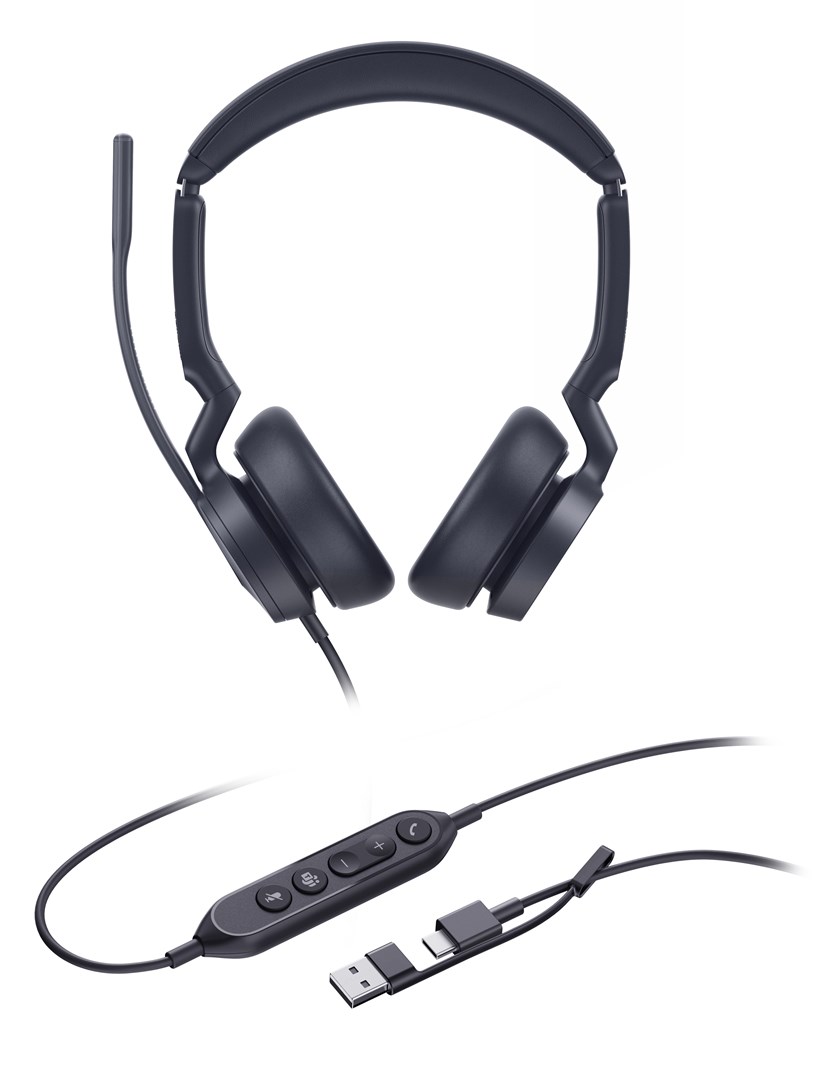 Yealink UH46 Dual Teams USB-C/A Headset Yealink UH46 Dual Teams USB-C/A Headset