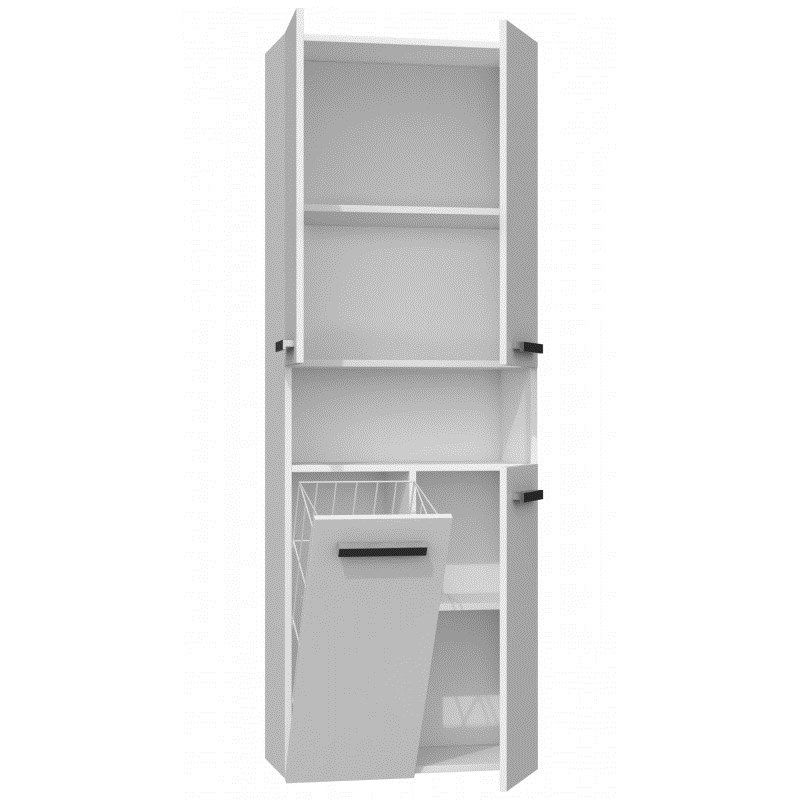 Topeshop NEL 1K DK BIEL bathroom storage cabinet White Topeshop NEL 1K DK BIEL bathroom storage cabinet White