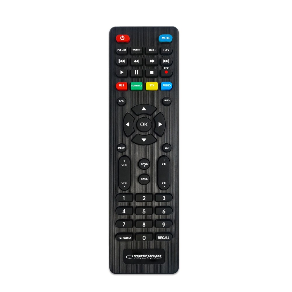 Esperanza EV108R TV set-top box Cable Black Esperanza EV108R TV set-top box Cable Black