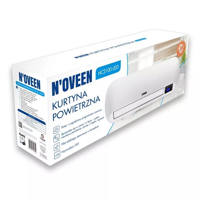 Air curtain N'oveen HC2100 LED Air curtain N'oveen HC2100 LED