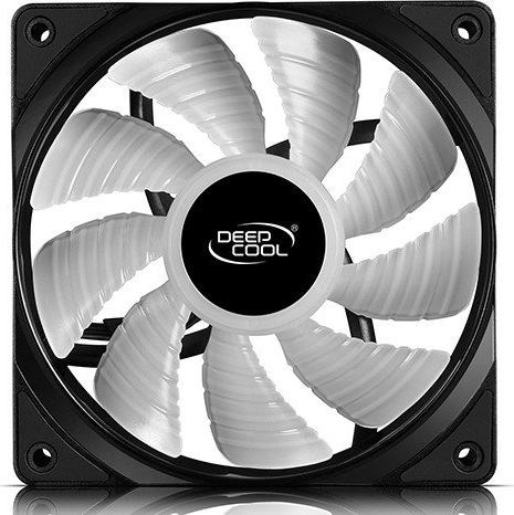 DeepCool RF120 Computer case Fan 12 cm Black, White DeepCool RF120 Computer case Fan 12 cm Black, White