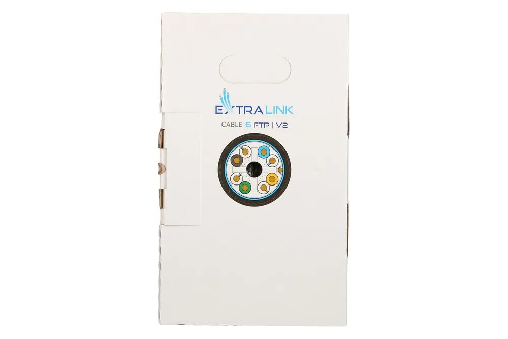 Extralink Twisted pair CAT6 FTP (F/UTP) V2 Outdoor 305M Extralink Twisted pair CAT6 FTP (F/UTP) V2 Outdoor 305M