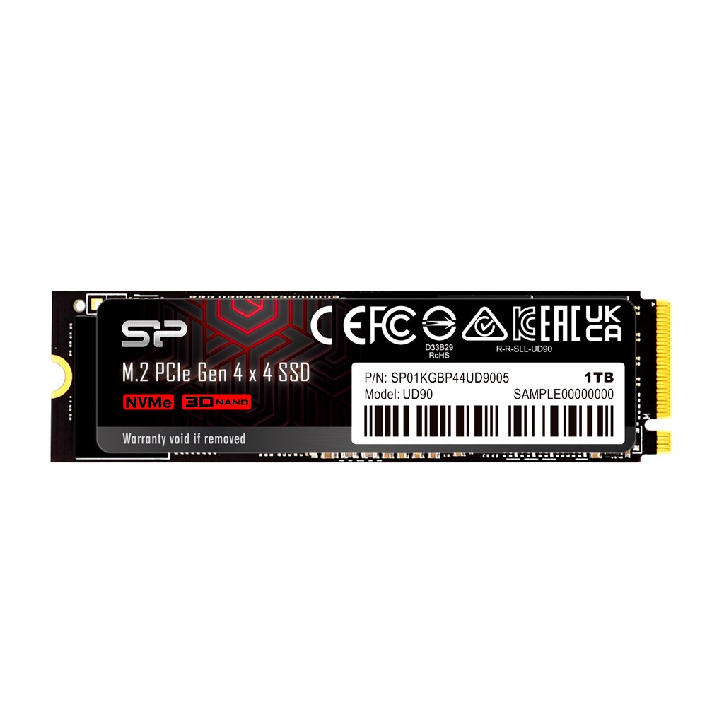 Silicon Power UD90 M.2 1000 GB PCI Express 4.0 3D NAND NVMe Silicon Power UD90 M.2 1000 GB PCI Express 4.0 3D NAND NVMe
