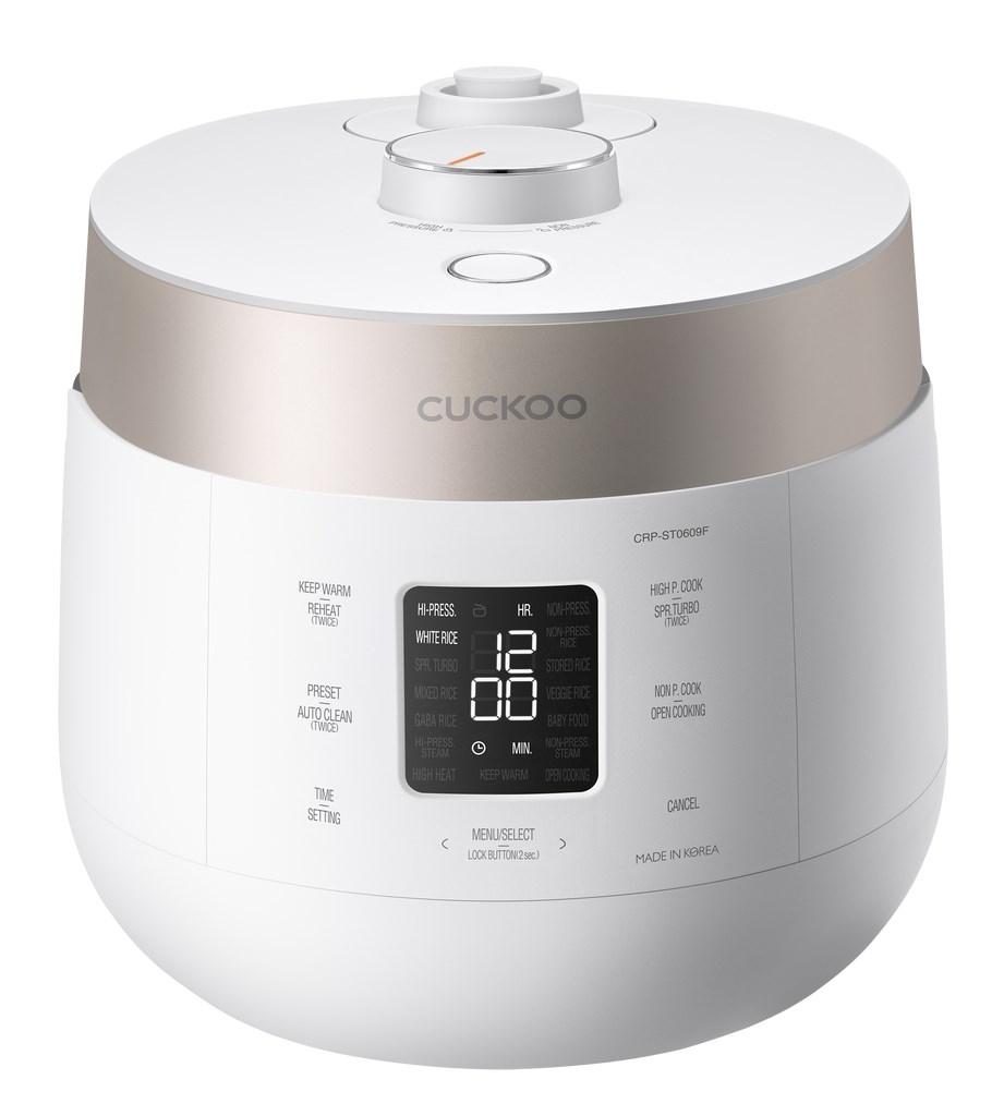 Cuckoo CRP-ST0609F rice cooker 1.08 L 880 W Champagne, White Cuckoo CRP-ST0609F rice cooker 1.08 L 880 W Champagne, White