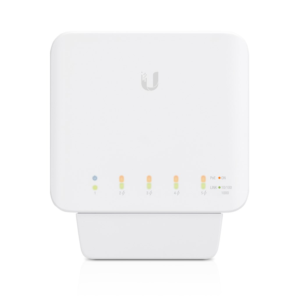 Ubiquiti UniFi USW‑FLEX Managed L2 Gigabit Ethernet (10/100/1000) Power over Ethernet (PoE) White Ubiquiti UniFi USW‑FLEX Managed L2 Gigabit Ethernet (10/100/1000) Power over Ethernet (PoE) White