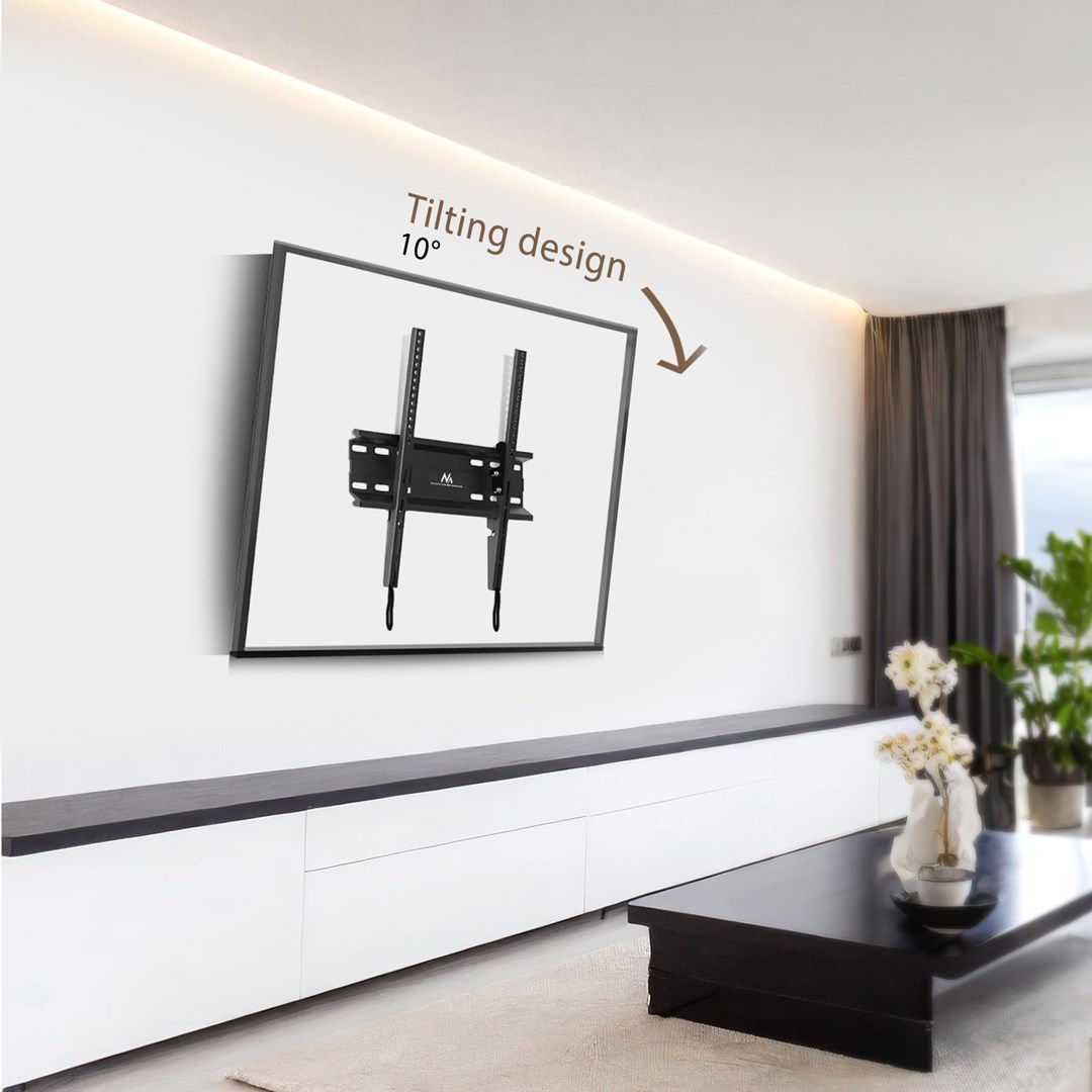 Maclean MC-748A TV or Monitor Mount, TV Wall Holder, Handle, max VESA 400x400, 32-70", 45kg, Black Maclean MC-748A TV or Monitor Mount, TV Wall Holder, Handle, max VESA 400x400, 32-70", 45kg, Black