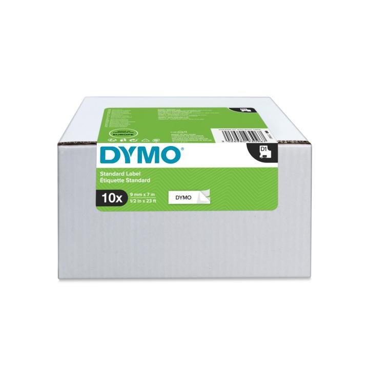 DYMO D1 Multipack - 9mm x 7m - Black auf White DYMO D1 Multipack - 9mm x 7m - Black auf White