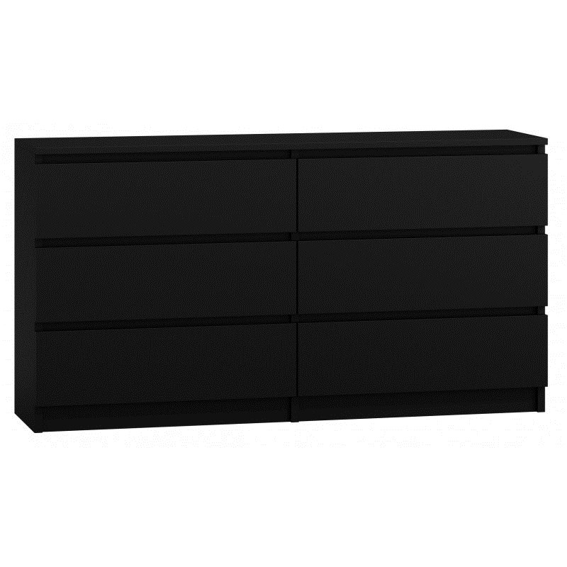 Topeshop M6 140 CZAR 2X3 chest of drawers Topeshop M6 140 CZAR 2X3 chest of drawers