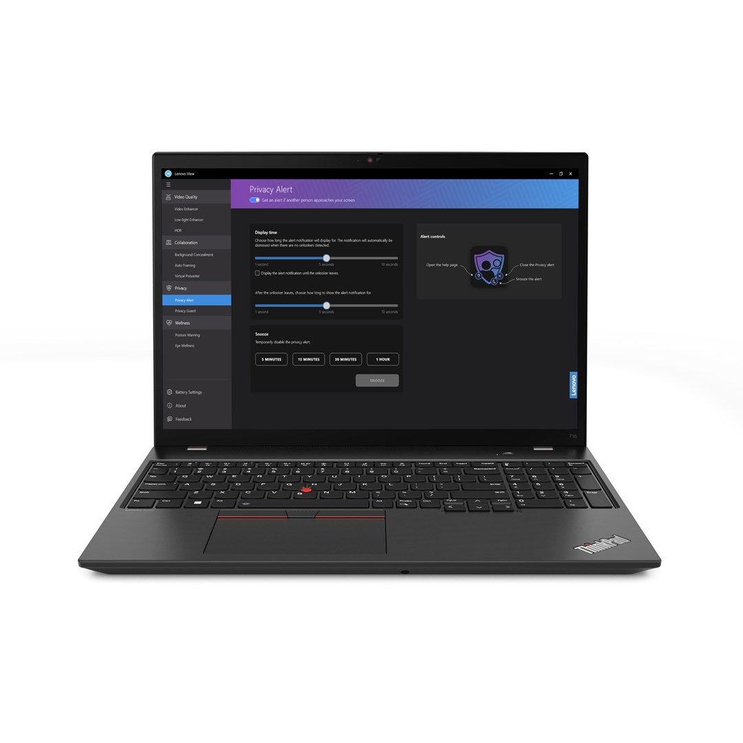 Lenovo ThinkPad T16 Gen 2 (AMD) AMD Ryzen™ 5 PRO 7540U Laptop 40.6 cm (16") WUXGA 16 GB LPDDR5x-SDRAM 512 GB SSD Wi-Fi 6E (802.11ax) Windows 11 Pro English Black Lenovo ThinkPad T16 Gen 2 (AMD) AMD Ryzen™ 5 PRO 7540U Laptop 40.6 cm (16") WUXGA 16 GB LPDDR5x-SDRAM 512 GB SSD Wi-Fi 6E (802.11ax) Windows 11 Pro English Black