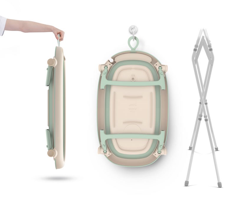 LUCY STAND FOLDABLE BABY BATH WITH FRAME LUCY STAND FOLDABLE BABY BATH WITH FRAME