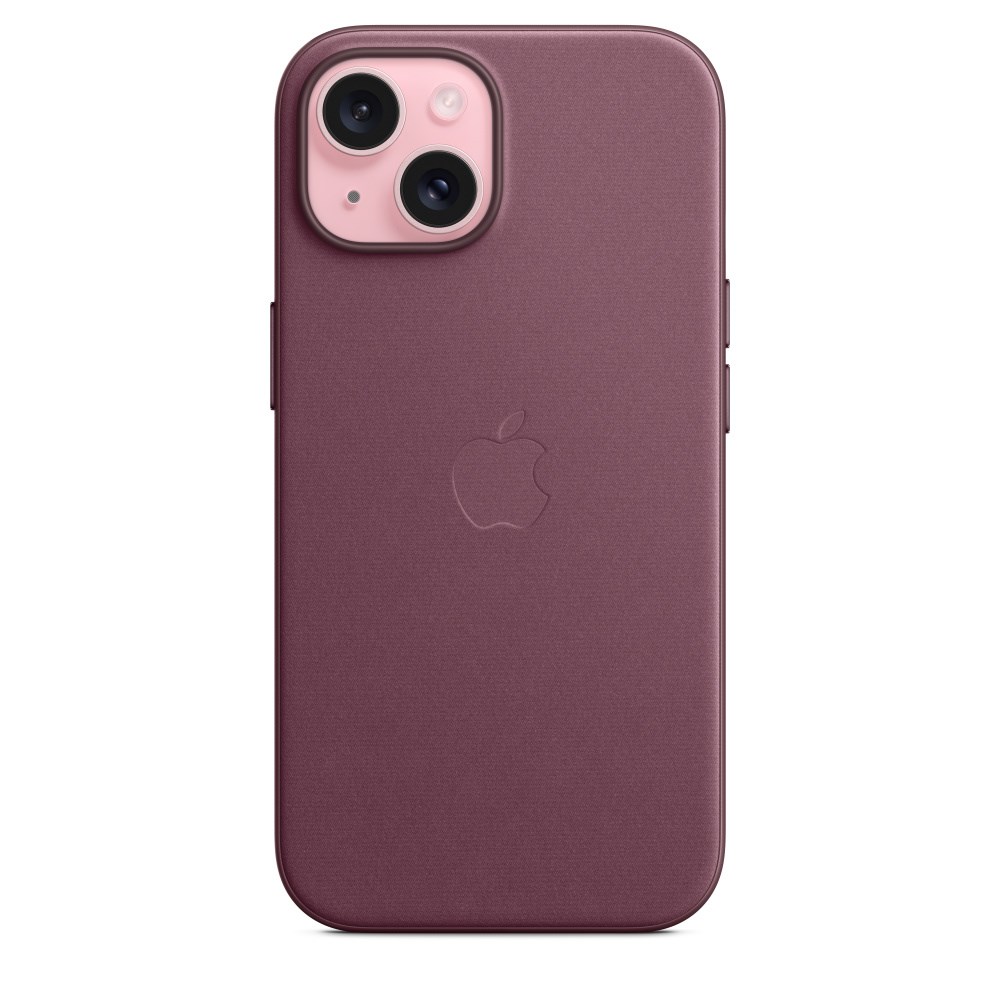 Apple iPhone 15 Case with MagSafe, Mullberry Apple iPhone 15 Case with MagSafe, Mullberry