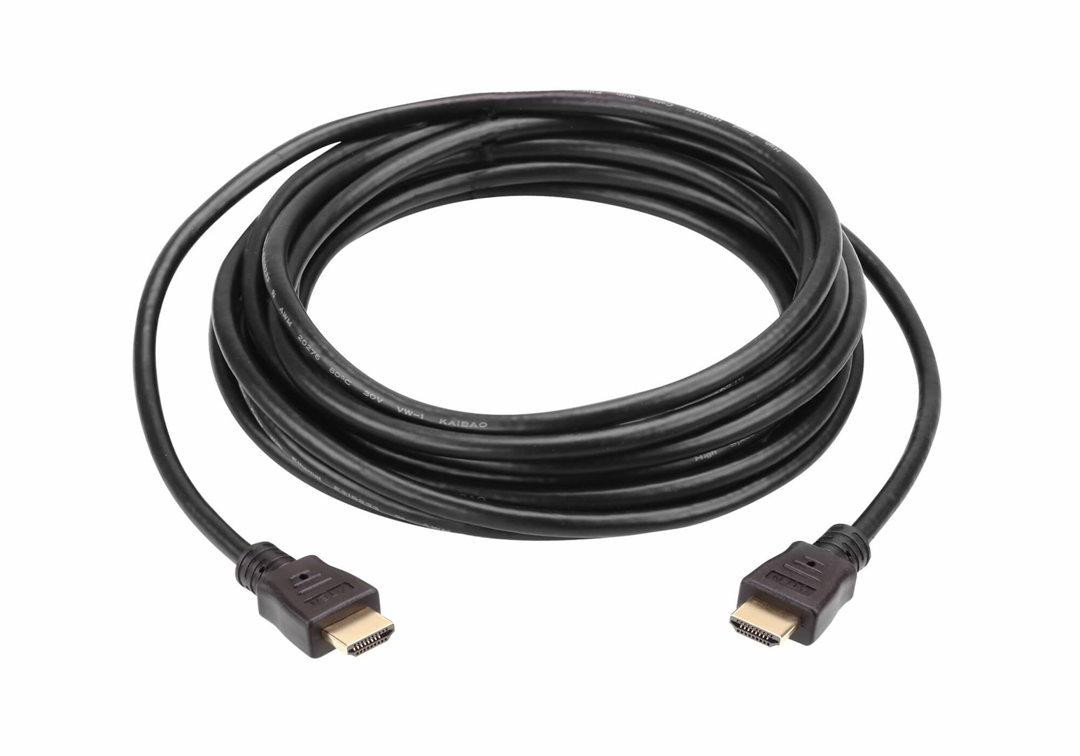 ATEN High Speed HDMI Cable with Ethernet 4K (4096 x 2160 @30Hz); 15 m HDMI Cable with Ethernet ATEN High Speed HDMI Cable with Ethernet 4K (4096 x 2160 @30Hz); 15 m HDMI Cable with Ethernet