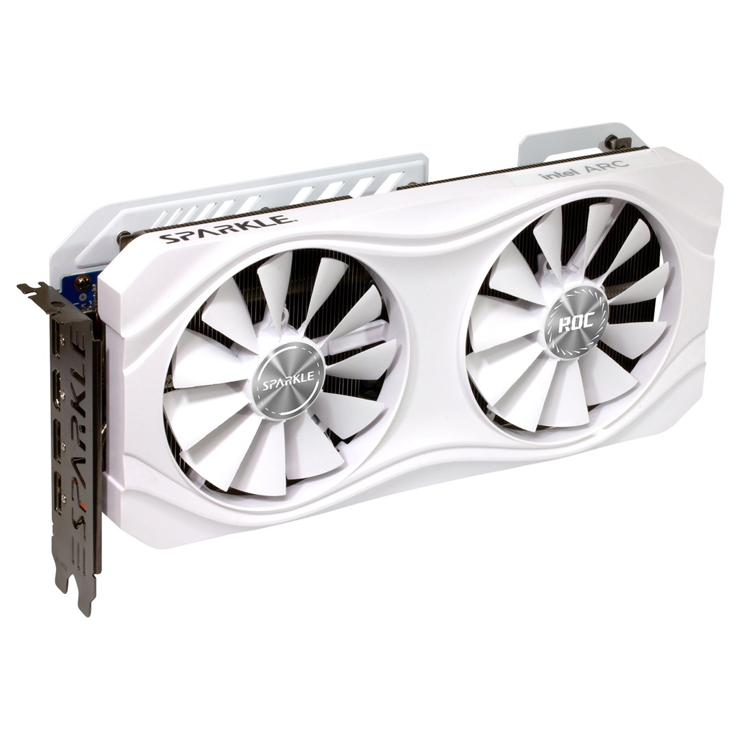 Sparkle Intel Arc A770 ROC Luna 16GB WH graphics card Sparkle Intel Arc A770 ROC Luna 16GB WH graphics card