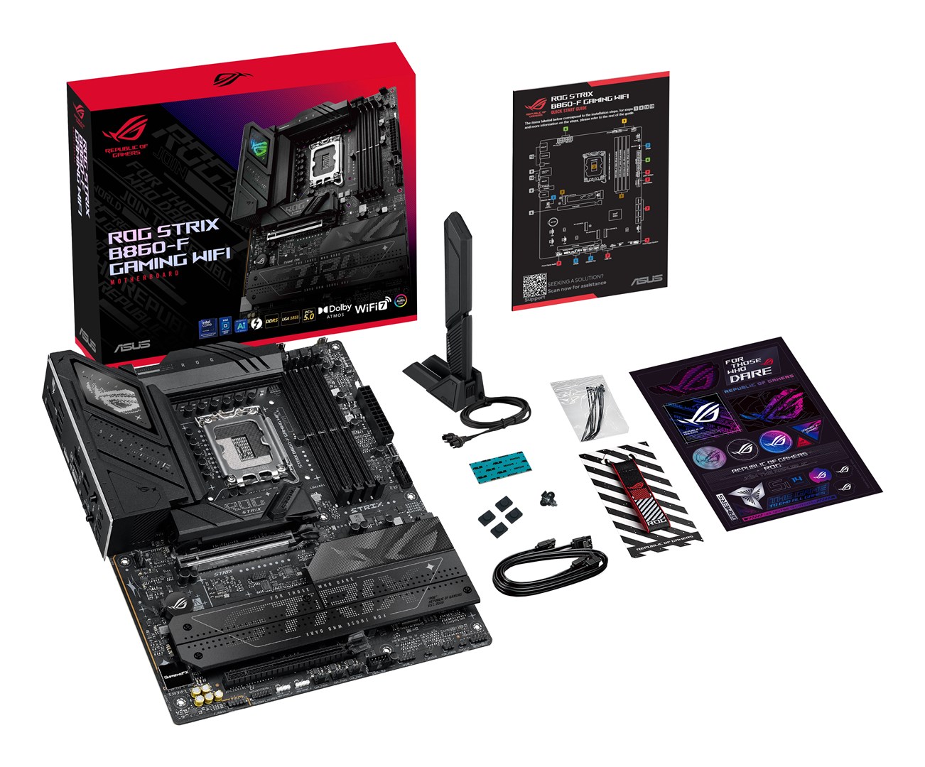 ASUS ROG STRIX B860-F GAMING WIFI Intel B860 LGA 1851 (Socket V1) ATX ASUS ROG STRIX B860-F GAMING WIFI Intel B860 LGA 1851 (Socket V1) ATX
