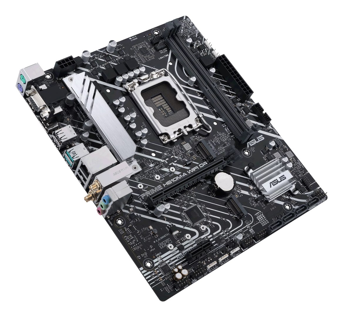ASUS PRIME H610M-A WIFI D4 Intel H610 LGA 1700 micro ATX ASUS PRIME H610M-A WIFI D4 Intel H610 LGA 1700 micro ATX